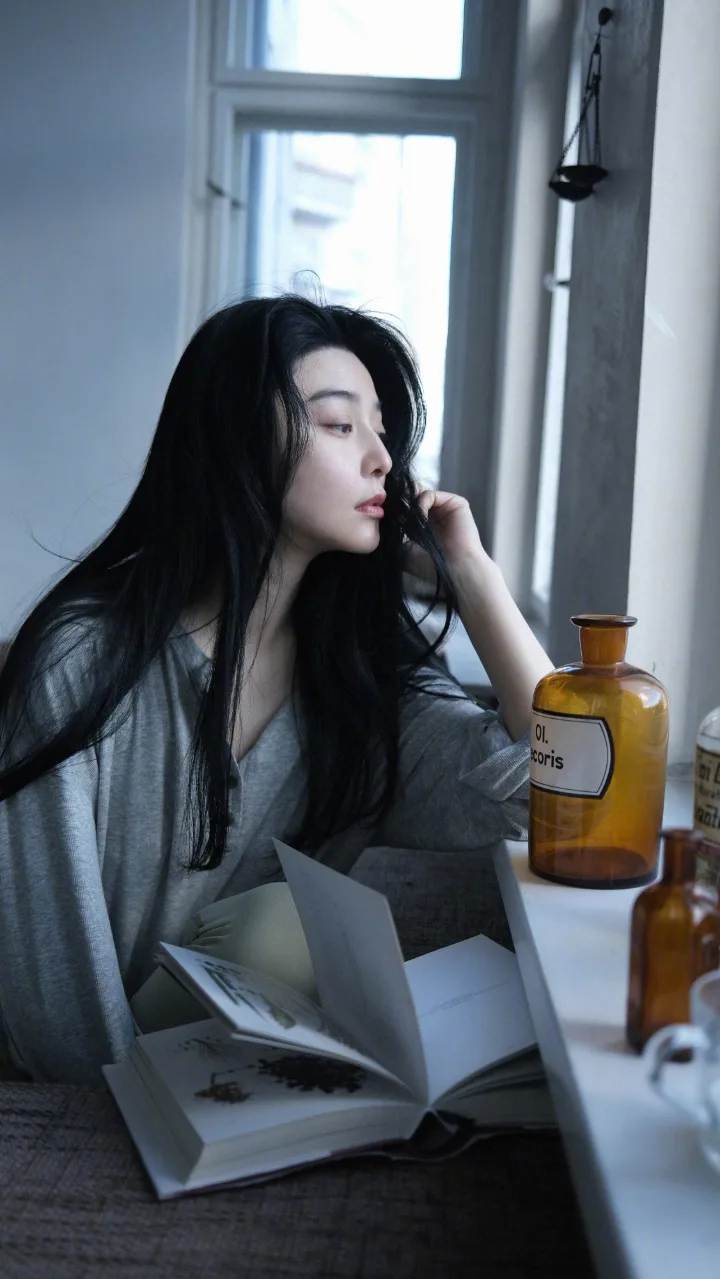 范冰冰长发披肩尽显成熟魅力，阳光落在脸庞美得让人心动 第2张